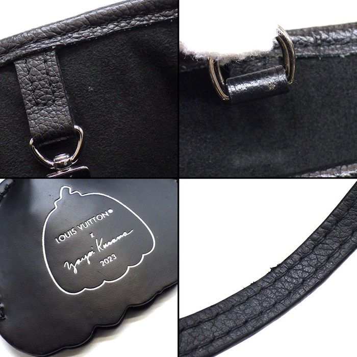Louis Vuitton Tote LV Yk Neverfull MM Yayoi Kusama Black White Monogram — view 9