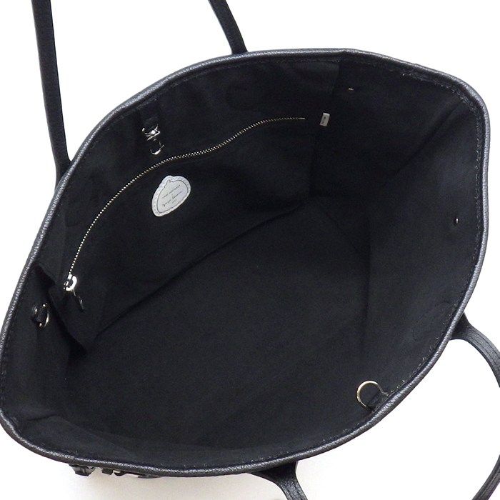 Louis Vuitton Tote Bag LV Yk Neverfull MM Yayoi Kusama Black White Monogram — view 5
