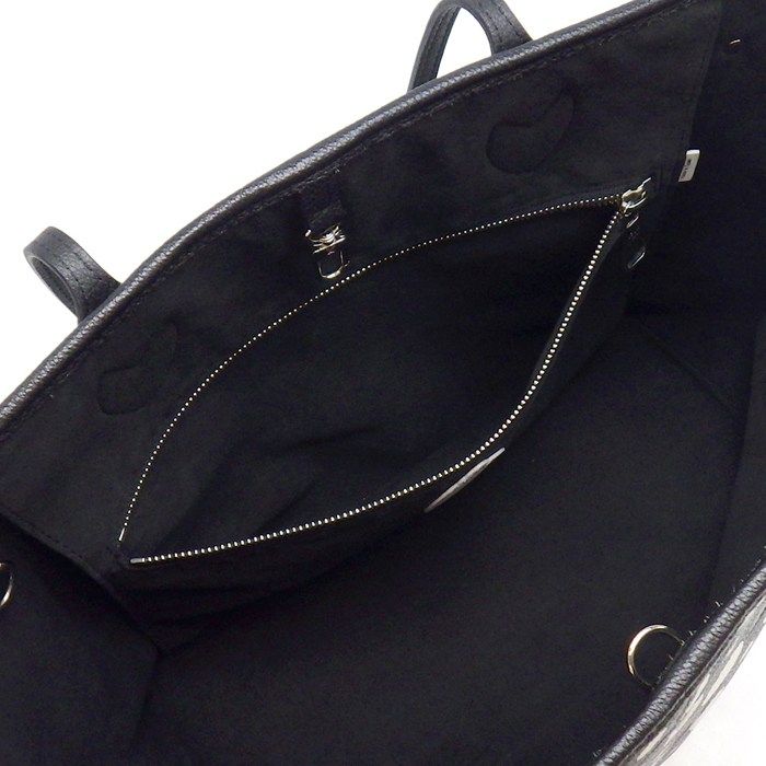 Louis Vuitton Tote Bag LV Yk Neverfull MM Yayoi Kusama Black White Monogram — view 6