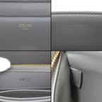 Celine Shoulder Bag Mini 16 Seeds Zinc Satin Calfskin Gold — view 7