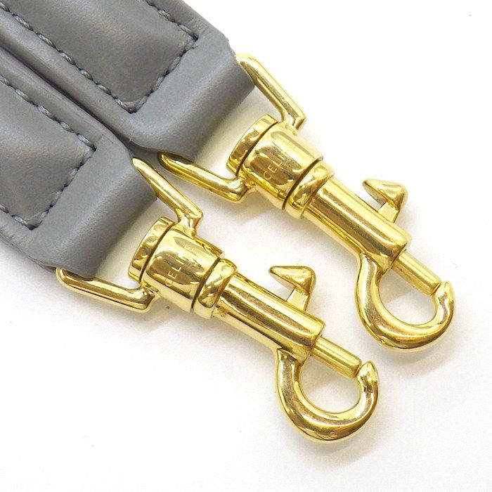 Celine Shoulder Bag Mini 16 Seeds Zinc Satin Calfskin Gold — view 8