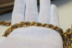Chanel Quilted Fringe GD Leather Chain Shoulder — view 5