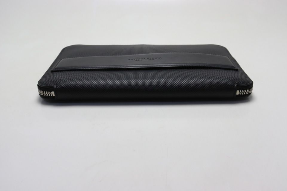 Bottega Veneta Marco Polo Leather Clutch — view 3