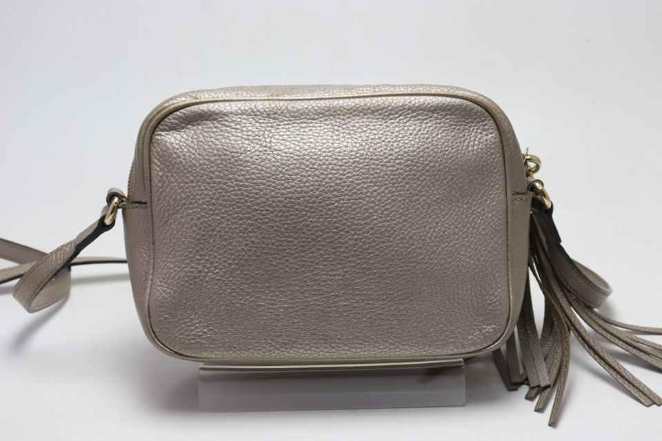 Gucci Soho Small Disco Fringe Leather Shoulder — view 2