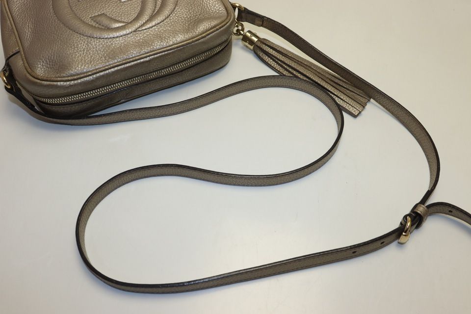 Gucci Soho Small Disco Fringe Leather Shoulder — view 5