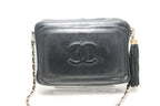 Chanel 0 CC Logo Fringe GD Leather Chain Shoulder — view 2