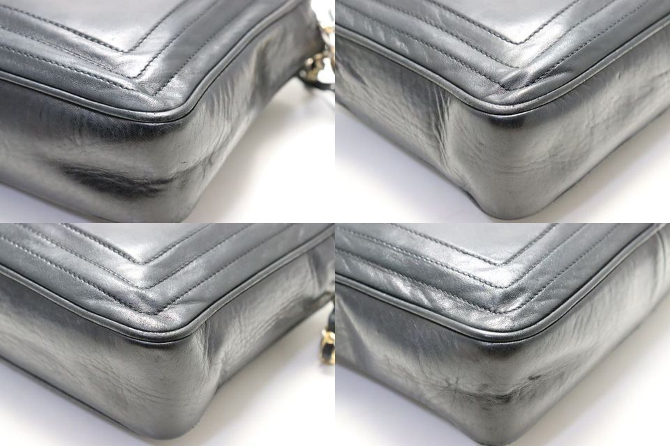 Chanel 0 CC Logo Fringe GD Leather Chain Shoulder — view 4