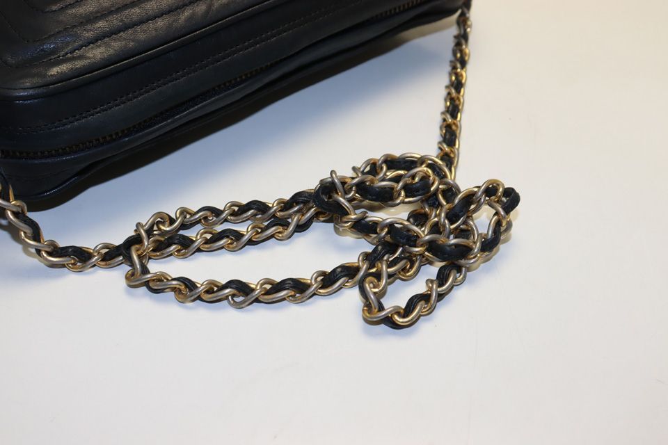 Chanel 0 CC Logo Fringe GD Leather Chain Shoulder — view 6