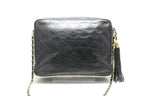 Chanel Quilted Fringe GD Leather Chain Shoulder — view 2