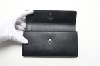 Chanel Caviar Leather CC Logo Bifold Wallet — view 4