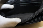 Chanel Caviar Leather CC Logo Bifold Wallet — view 6
