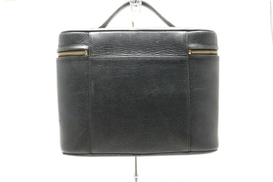 Chanel Caviar Leather Jumbo CC Logo GD Vanity — view 2