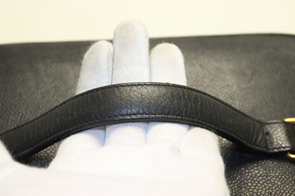 Chanel Caviar Leather Jumbo CC Logo GD Vanity — view 5