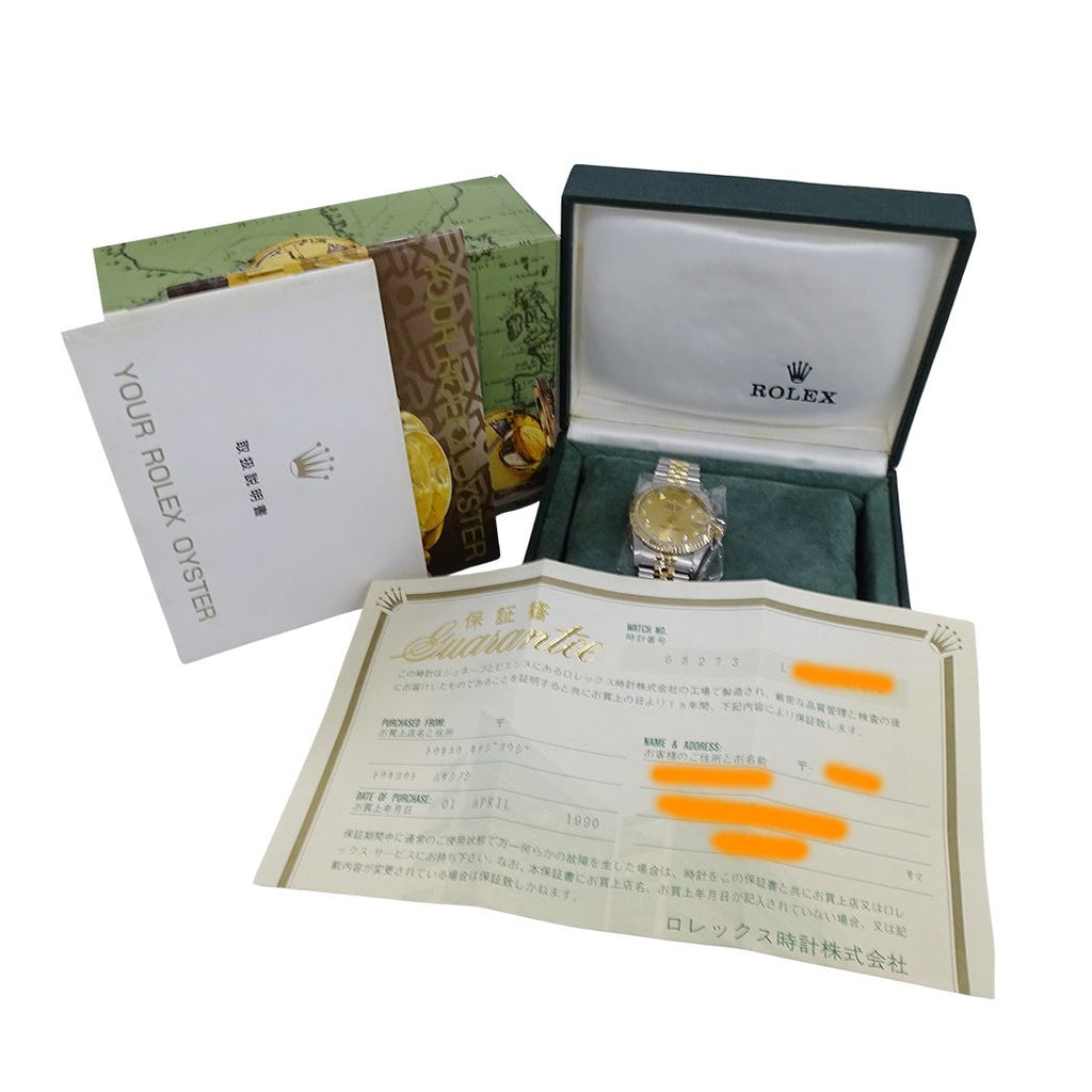Rolex Datejust L Number Watch Boys Diamond Automatic Winding at Stainless Steel — view 7