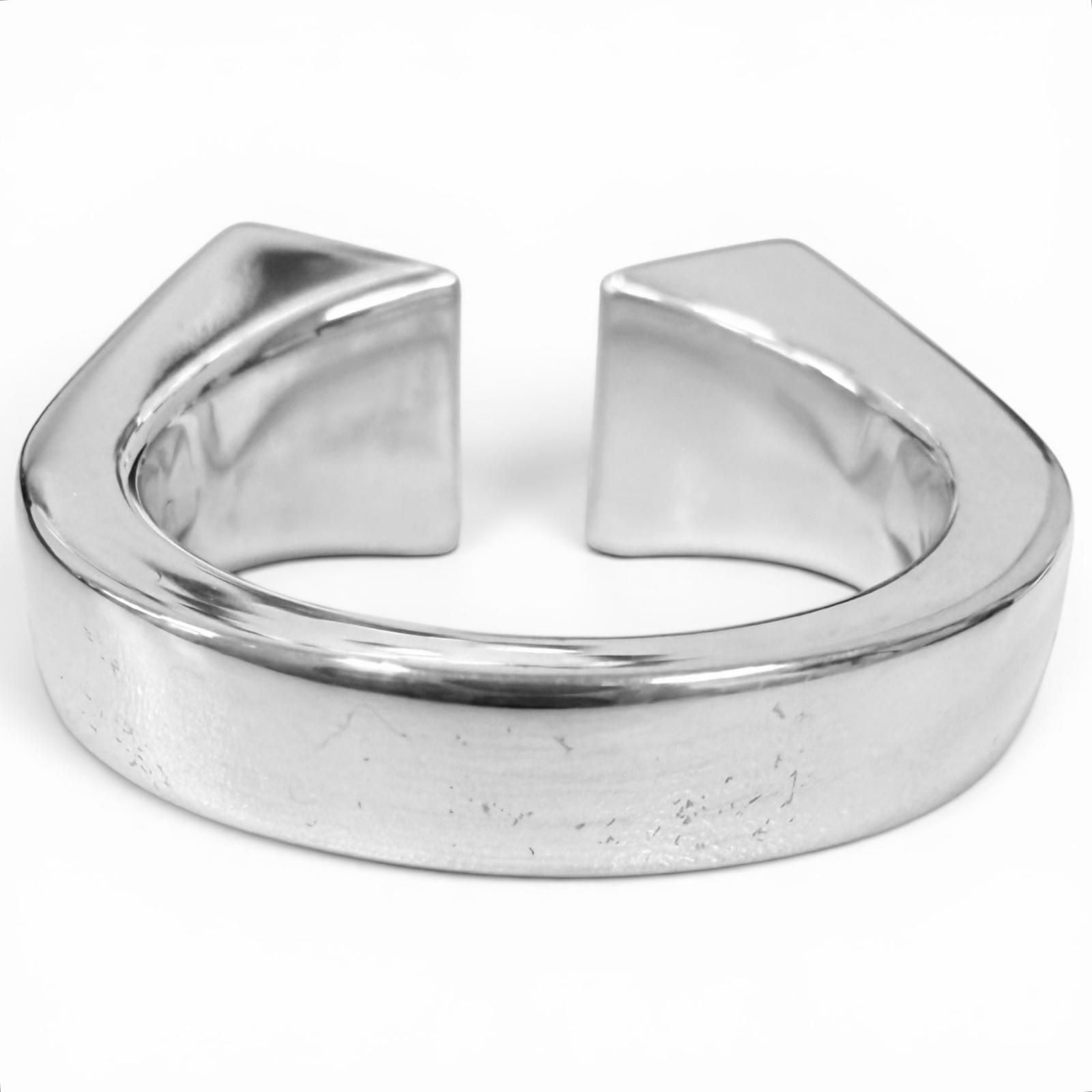 Hermes Clous de Forges Ring Silver — view 4