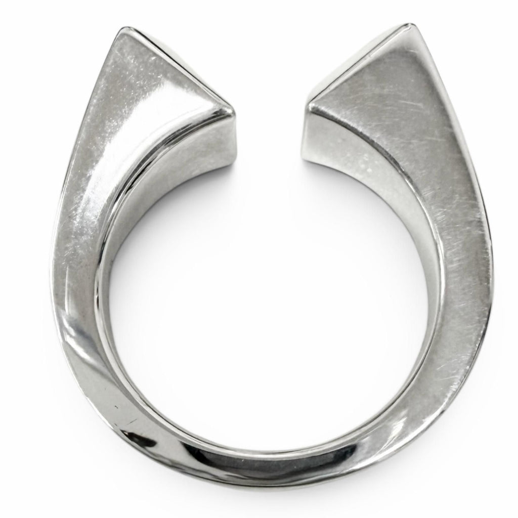 Hermes Clous de Forges Ring Silver — view 3