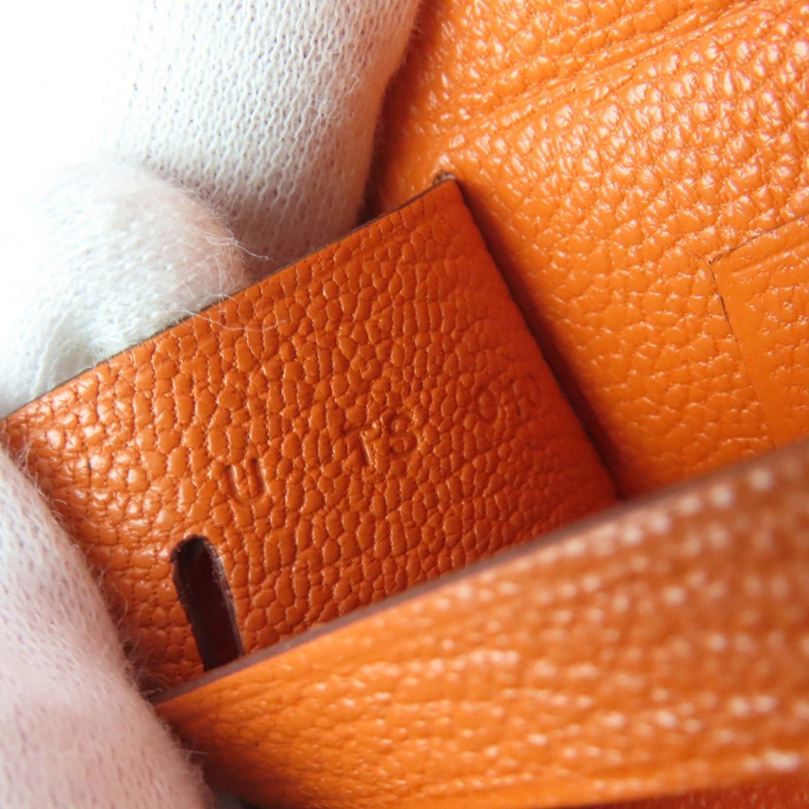 Hermes Miroir Chevre Misol Cui Vre Lip Case with Mirror French Box — view 8