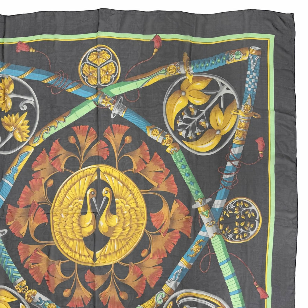 Hermes Carre Geant 140 Daimyo Princes du Soleil Levant Prince of the Land of — view 4