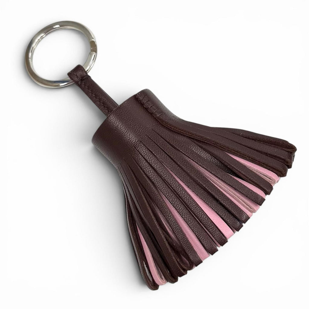 Hermes Carmen Blue France Maubusile Vest Agno Milo Tricolor Bag Charm — view 2