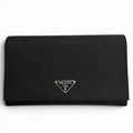 Prada Tessuto Nylon Wallet Bifold Nero Black