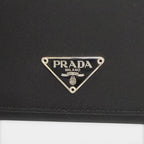 Prada Tessuto Nylon Wallet Bifold Nero Black — view 8