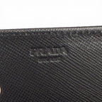 Prada Tessuto Nylon Wallet Bifold Nero Black — view 9