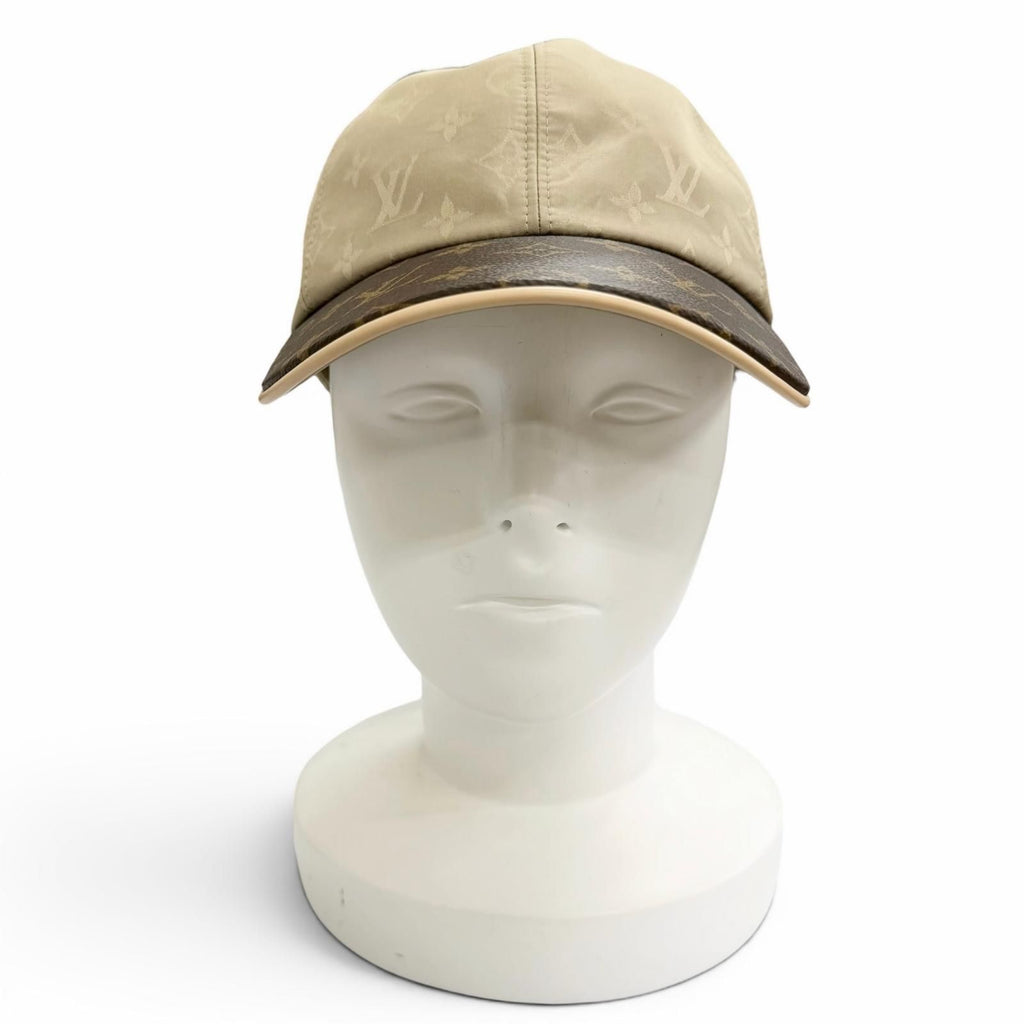 Louis Vuitton Cap My Essential Monogram Canvas Silk Mixed Cap — view 4
