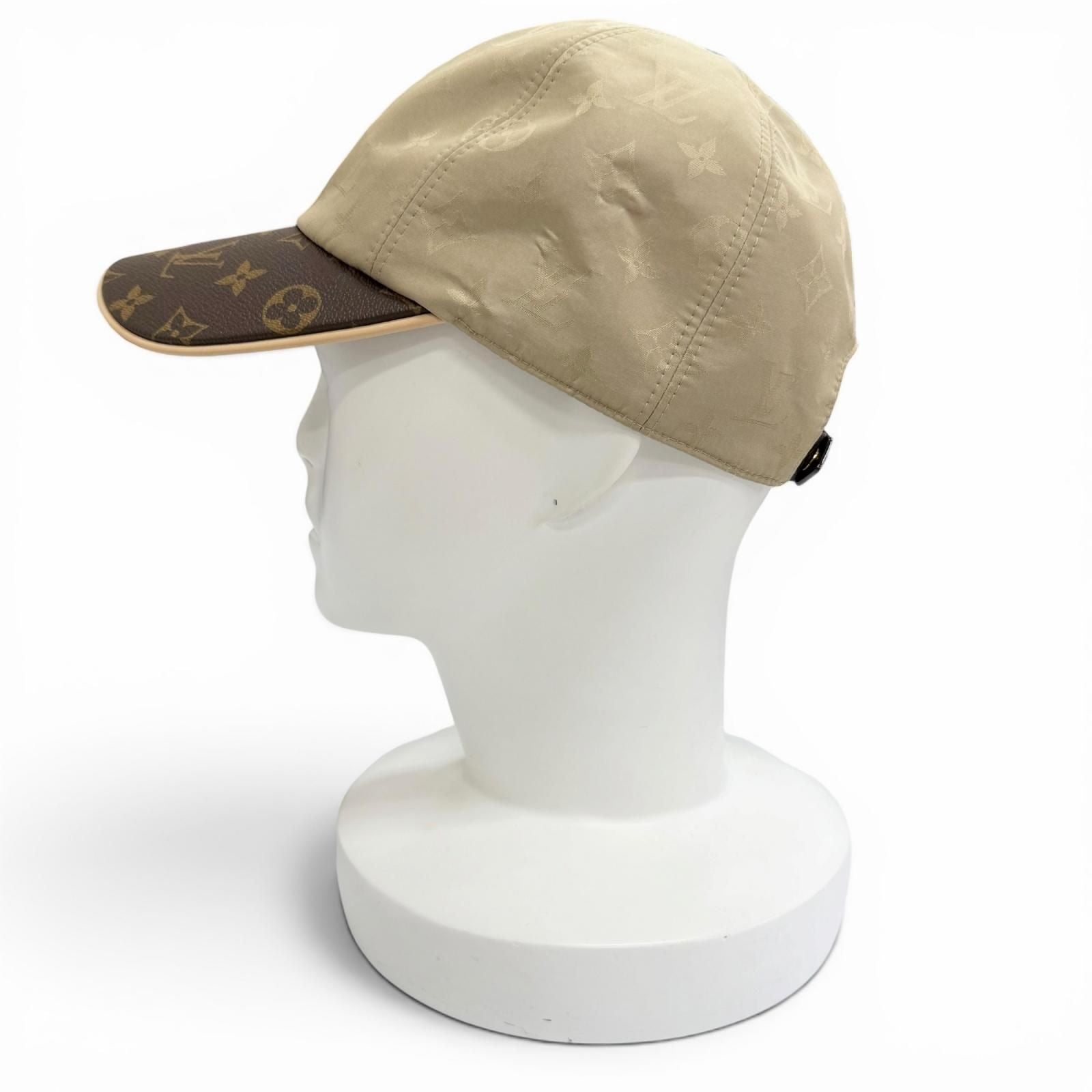 Louis Vuitton Cap My Essential Monogram Canvas Silk Mixed Cap — view 2