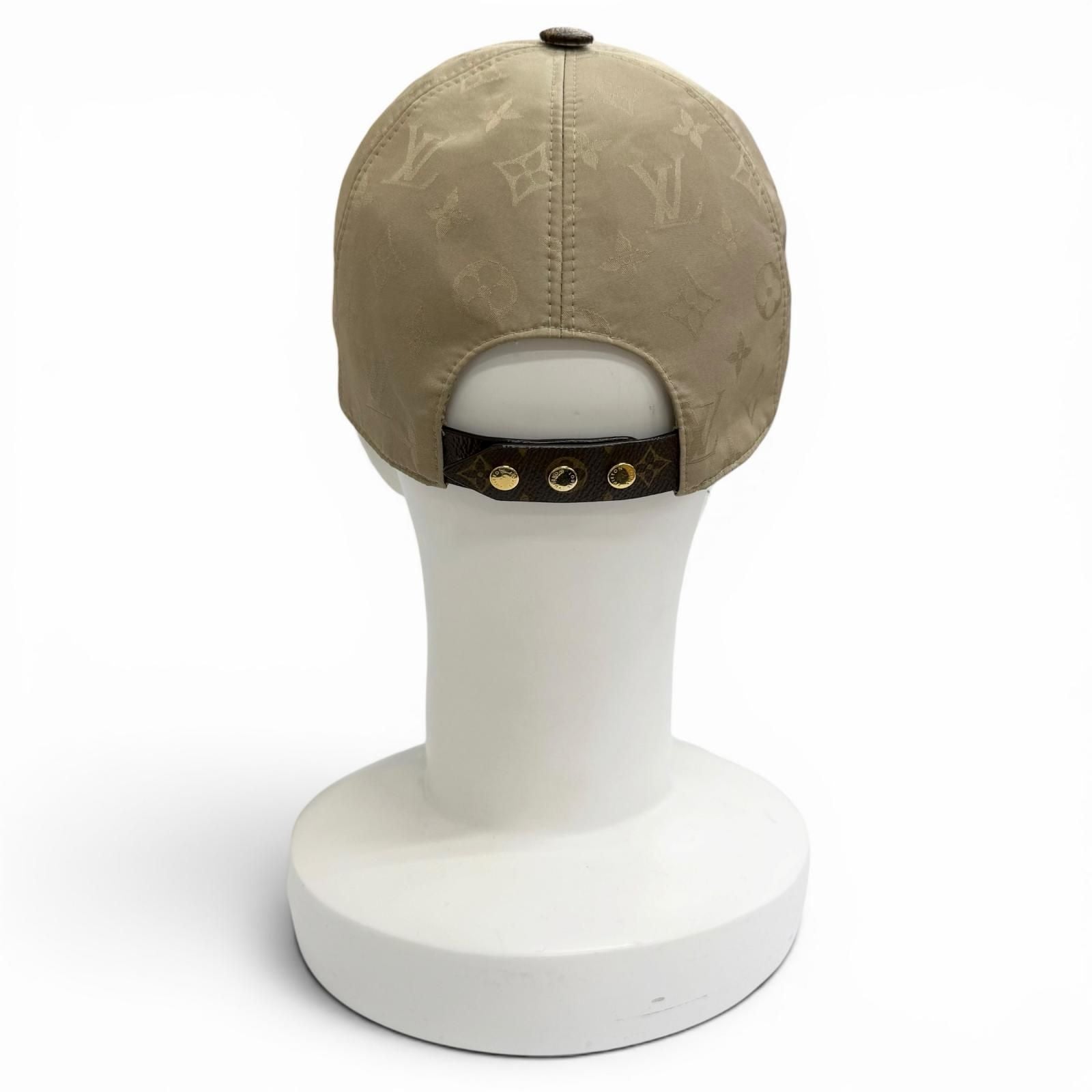 Louis Vuitton Cap My Essential Monogram Canvas Silk Mixed Cap — view 5