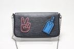 Louis Vuitton Epi Pochette Felicie LV Streets Leather Chain Wallet Shoulder — view 2