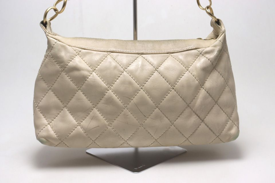 Chanel Quilted GD Leather Shoulder — view 2