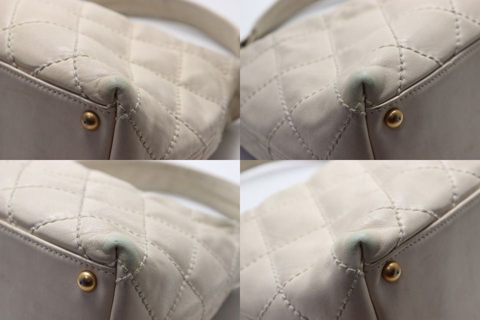 Chanel Quilted GD Leather Shoulder — view 4