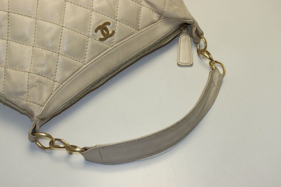 Chanel Quilted GD Leather Shoulder — view 6