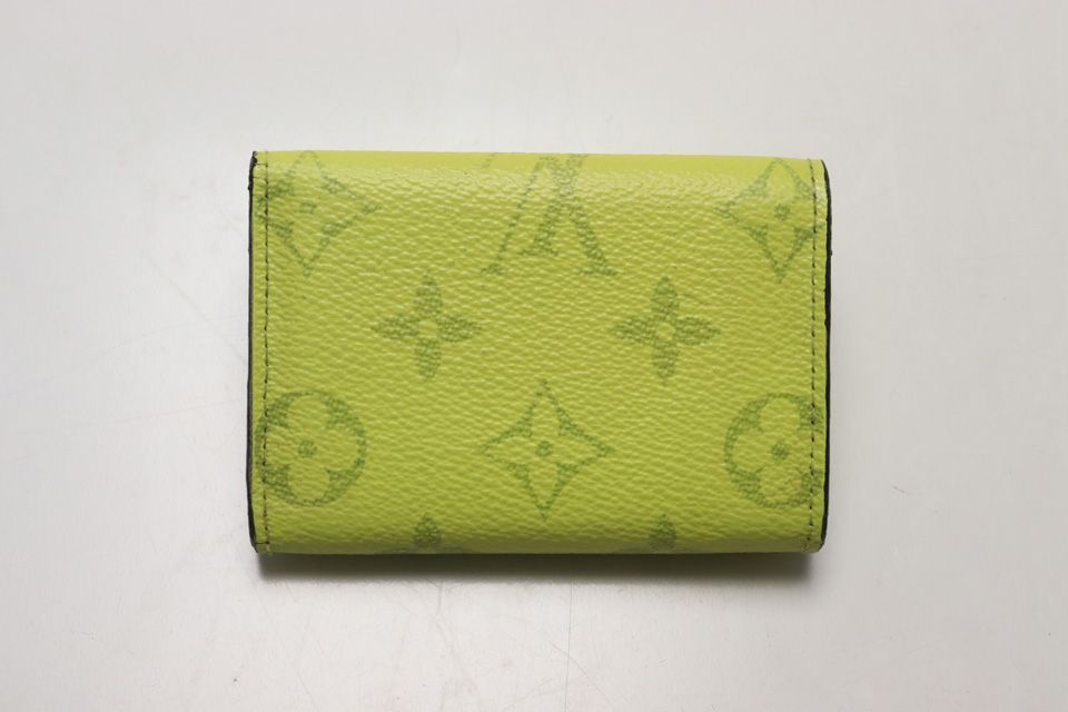 Louis Vuitton Taigarama Discovery Compact Leather Trifold Wallet — view 2