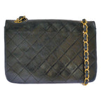 Chanel Quilted 19 Chain Shoulder Bag Black — view 3