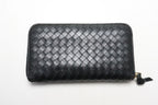 Bottega Veneta Intrecciato Leather Zip Around Wallet — view 2