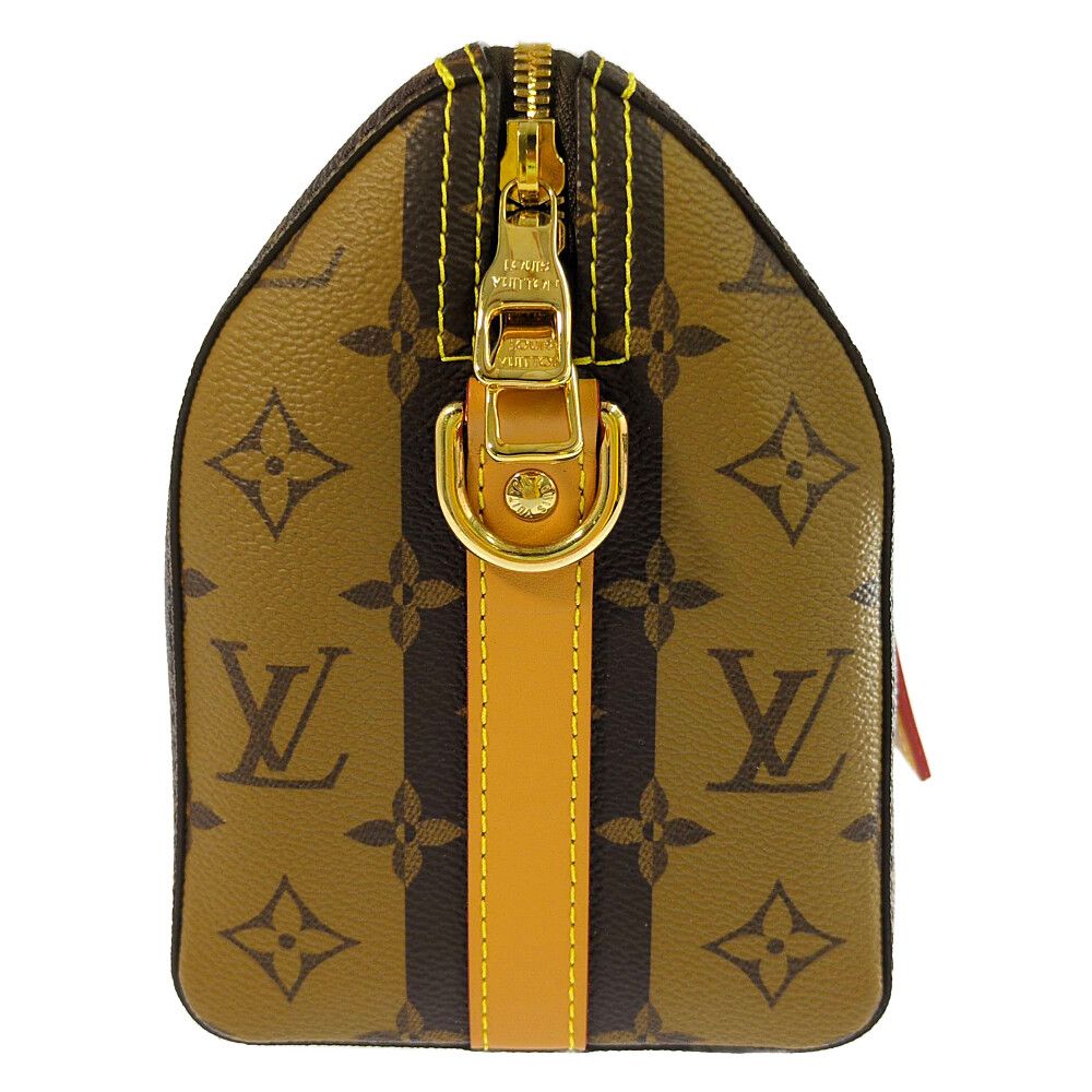 Louis Vuitton Monogram Strap City Keepall LV 2-Way Handbag Brown — view 2