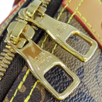 Louis Vuitton Monogram Strap City Keepall LV 2-Way Handbag Brown — view 8