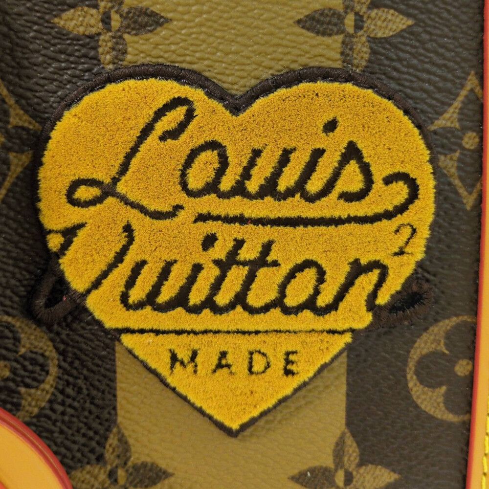Louis Vuitton Monogram Strap City Keepall LV 2-Way Handbag Brown — view 6