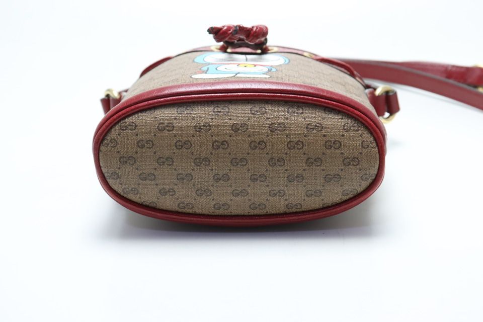 Gucci Micro GG Doraemon Collaboration Leather Shoulder — view 3