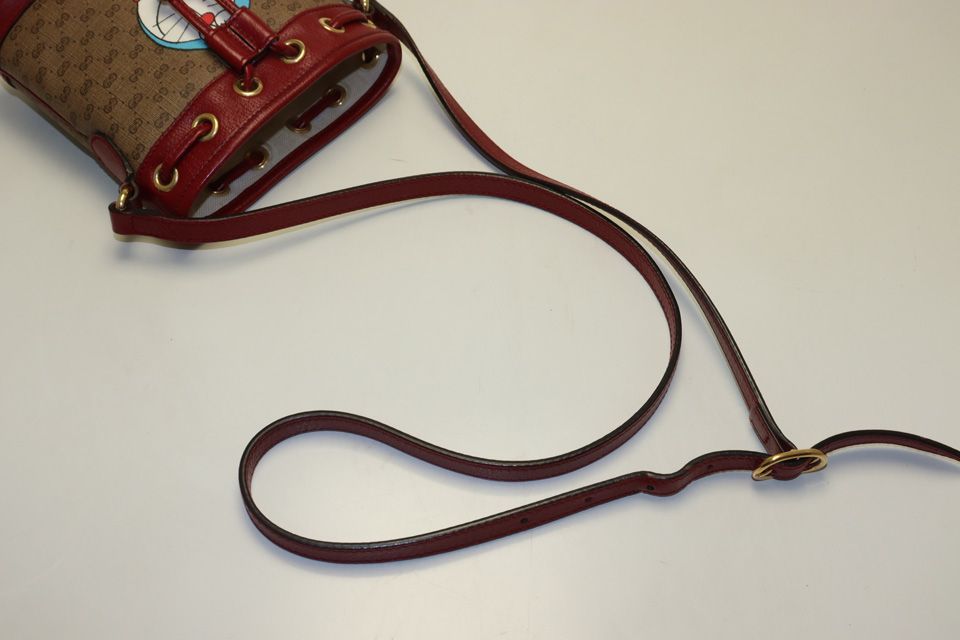 Gucci Micro GG Doraemon Collaboration Leather Shoulder — view 6