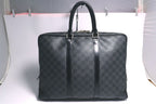 Louis Vuitton Damier Graphite Pdv Leather Business Briefcase — view 2