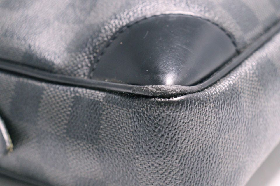 Louis Vuitton Damier Graphite Pdv Leather Business Briefcase — view 4