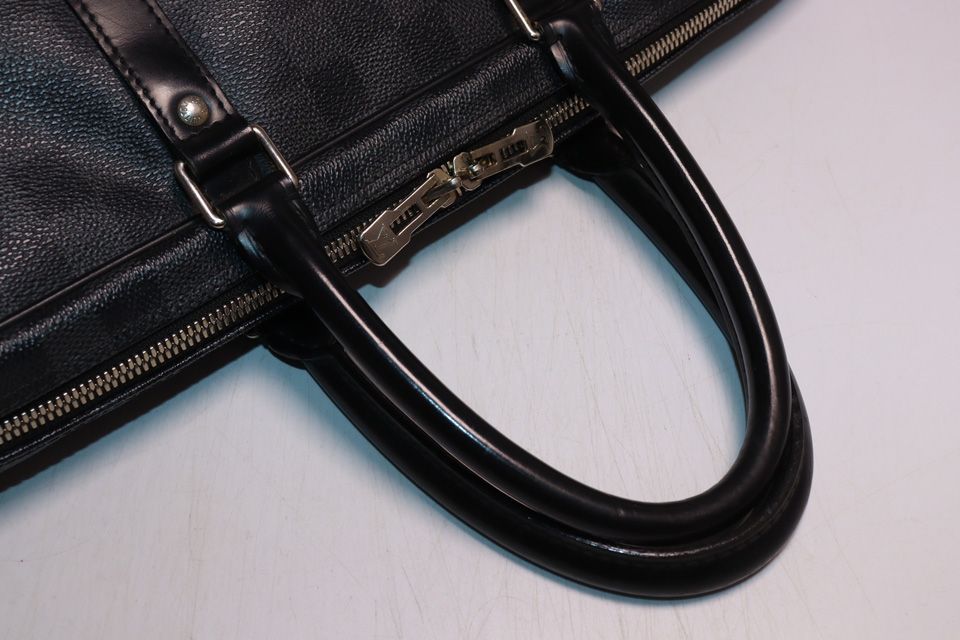 Louis Vuitton Damier Graphite Pdv Leather Business Briefcase — view 9