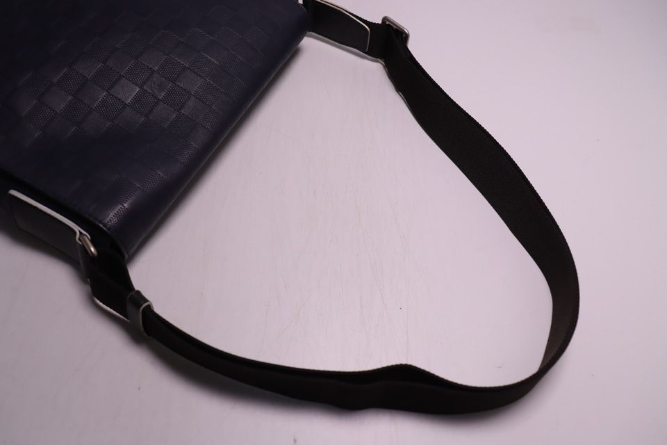 Louis Vuitton Damier Infini District PM Leather Shoulder — view 6
