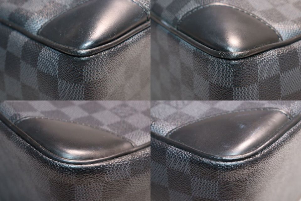 Louis Vuitton Damier Graphite Pdvgm Porte Documents Voyage Leather 2-Way — view 4