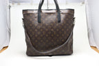 Louis Vuitton Monogram Macassar Davis Leather 2-Way Tote — view 2