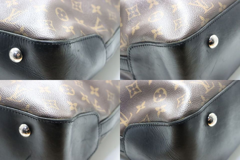 Louis Vuitton Monogram Macassar Davis Leather 2-Way Tote — view 4