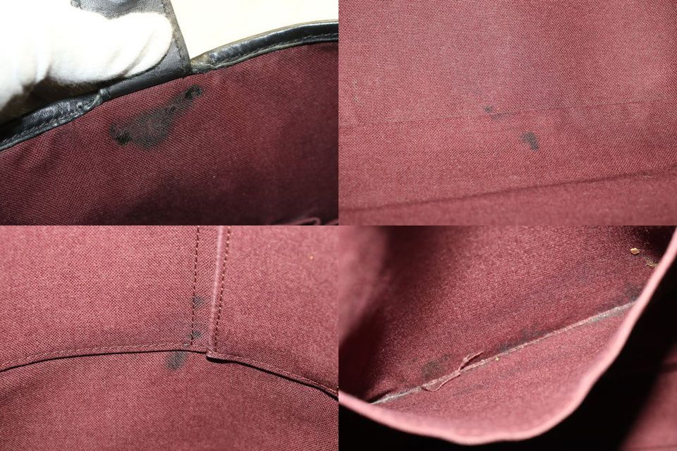 Louis Vuitton Monogram Macassar Davis Leather 2-Way Tote — view 8