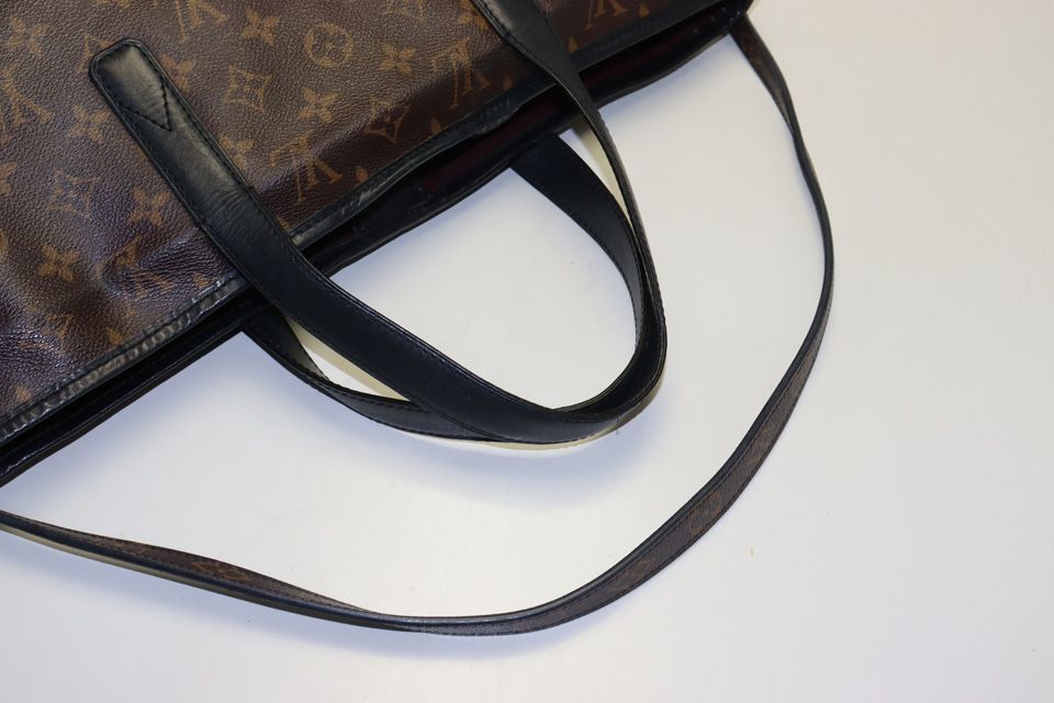 Louis Vuitton Monogram Macassar Davis Leather 2-Way Tote — view 5